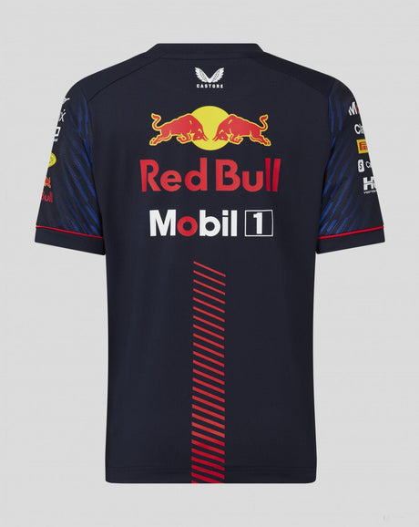 Red Bull Racing környakú póló, csapat, gyerek, kék, 2023 - FansBRANDS®