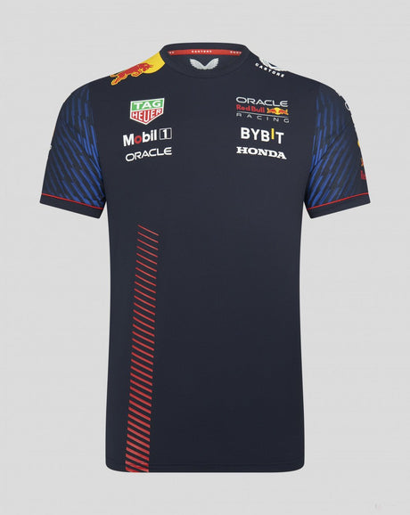Red Bull Racing környakú póló, csapat, kék, 2023 - FansBRANDS®