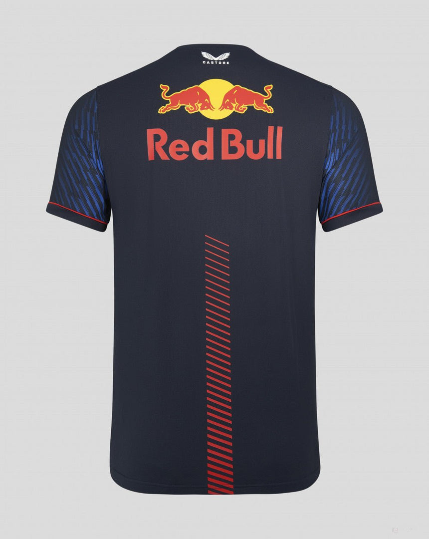 Red Bull Racing környakú póló, Max Verstappen, kék, 2023 - FansBRANDS®