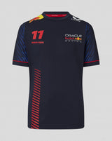 Red Bull Racing környakú póló, Sergio Perez, gyerek, kék, 2023 - FansBRANDS®