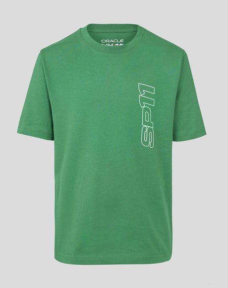 Red Bull Racing környakú póló, Sergio Pérez, OP1, gyerek, zöld - FansBRANDS® - HU