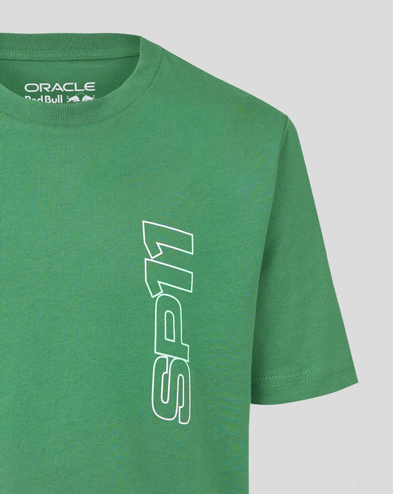 Red Bull Racing környakú póló, Sergio Perez, OP1, gyerek, zöld - FansBRANDS®