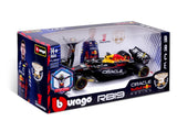 Red Bull Racing modellautó BBurago, Max Verstappen, 1, 1:24 - es RB19, pilótával - FansBRANDS® - HU