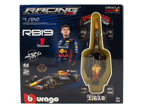 Red Bull Racing modellkészlet, BBURAGO, Max Verstappen, 1, RB19 - FansBRANDS® - HU