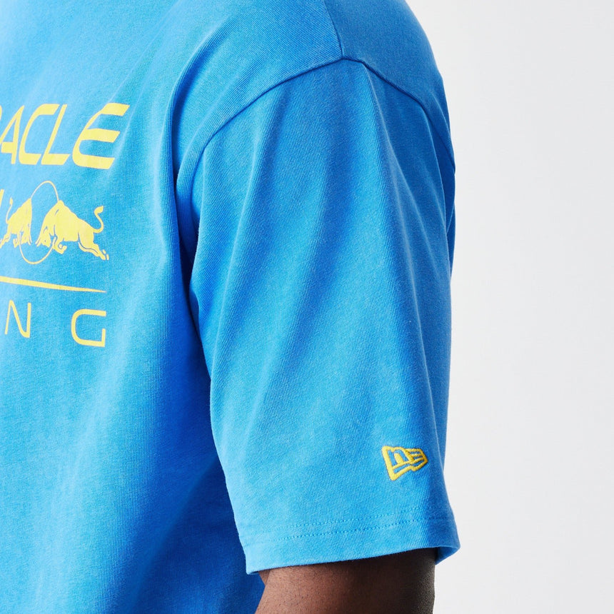 Red Bull Racing póló, oversize, New Era, kék - FansBRANDS® - HU