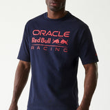 Red Bull Racing póló, oversized, New Era, sötétkék - FansBRANDS® - HU