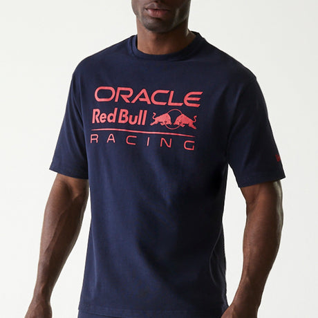 Red Bull Racing póló, oversized, New Era, sötétkék - FansBRANDS® - HU