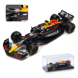 Red Bull Racing RB19 model autó, bburago, 1:43, Max Verstappen 1, Acrylic box, 2023 - FansBRANDS® - HU