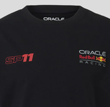 Red Bull Racing Rundhals-T-Shirt, Sergio Pérez, OP5, Kinder, schwarz