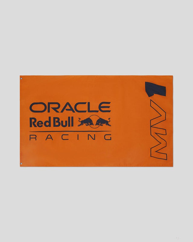 Red Bull Racing zászló, Max Verstappen, narancssárga - FansBRANDS®
