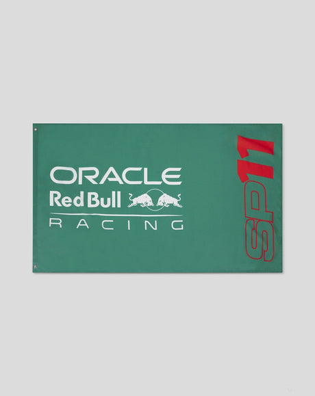 Red Bull Racing zászló, Sergio Perez, zöld - FansBRANDS®