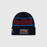 Red Bull téli sapka, NEW ERA, Sergio Perez, csapat, kék, 2024 - FansBRANDS® - HU