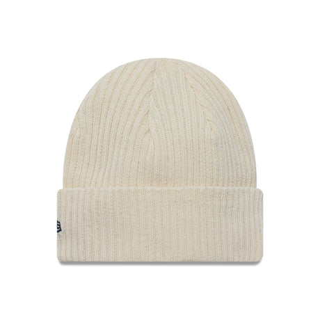 Red Bull téli sapka, rövid gumis kötött anyagból, repreve, New Era, fehér - FansBRANDS® - HU