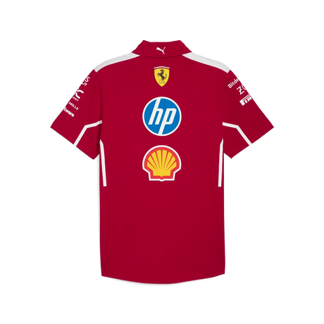 Scuderia Ferrari Csapat Galléros Póló 🔥 - FansBRANDS® - HU