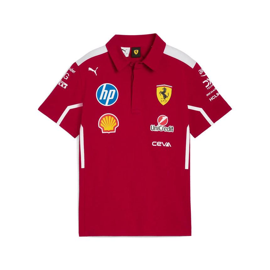 Scuderia Ferrari Csapat Gyerek Galléros Póló 🔥 - FansBRANDS® - HU