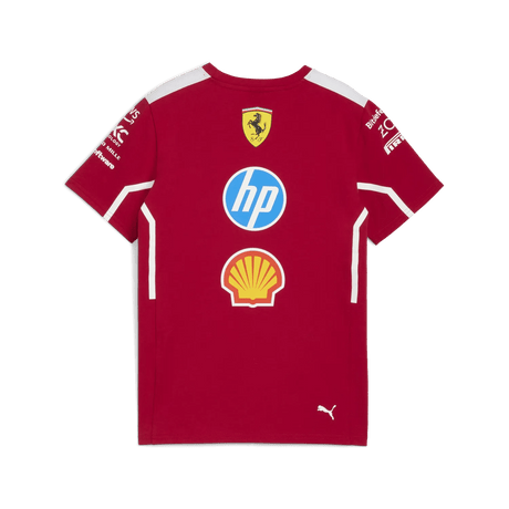 Scuderia Ferrari Csapat Gyerek Környakú Póló 🔥 - FansBRANDS® - HU