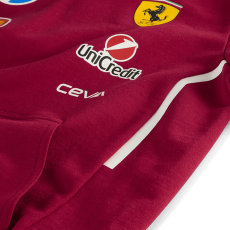 Scuderia Ferrari Csapat Kapucnis Pulóver - Gyerek 🔥 - FansBRANDS® - HU