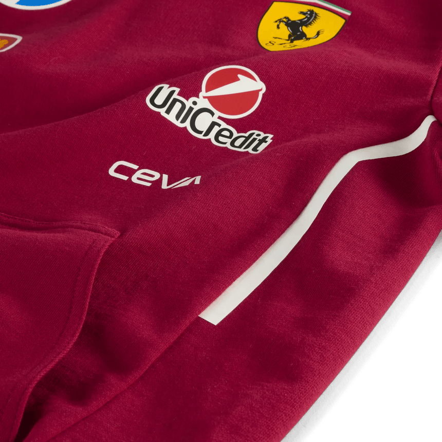 Scuderia Ferrari Csapat Kapucnis Pulóver - Gyerek 🔥 - FansBRANDS® - HU