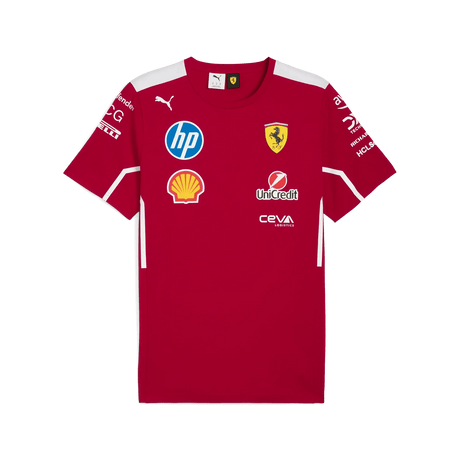 Scuderia Ferrari Csapat Környakú Póló 🔥 - FansBRANDS® - HU
