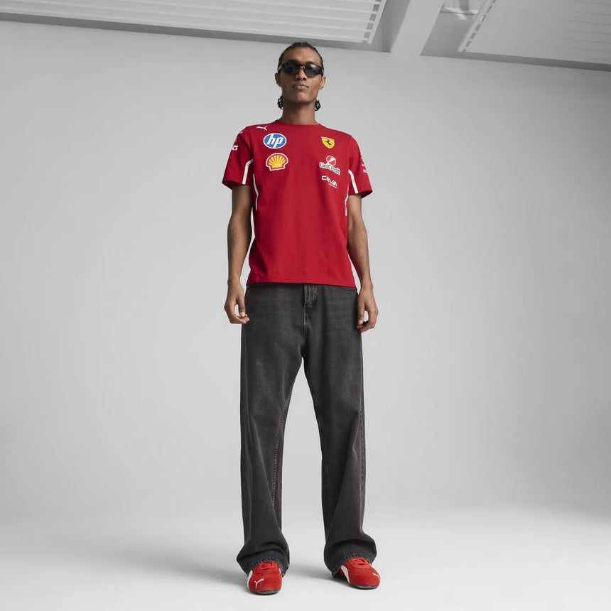 Scuderia Ferrari Csapat Környakú Póló 🔥 - FansBRANDS® - HU