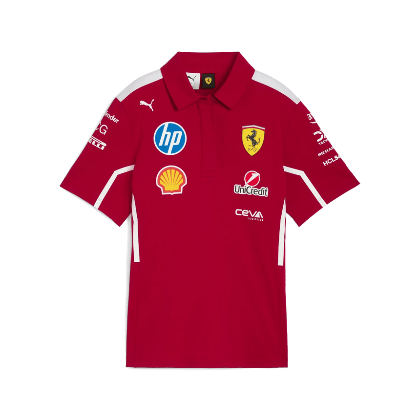 Scuderia Ferrari Csapat Női Galléros Póló 🔥 - FansBRANDS® - HU