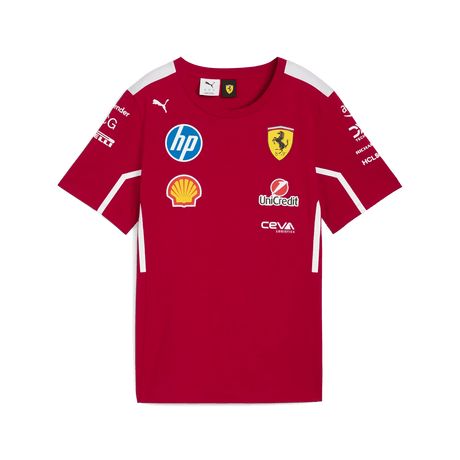 Scuderia Ferrari Csapat Női Környakú Póló 🔥 - FansBRANDS® - HU