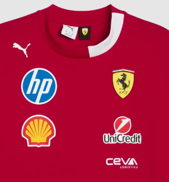 Scuderia Ferrari Drivers Oversized Környakú Póló 🔥 - FansBRANDS® - HU