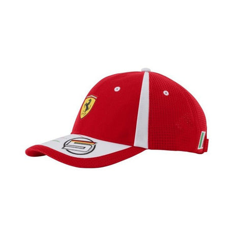 Sebastian Vettel sapka - Ferrari Baseball, piros, 2018 - FansBRANDS®