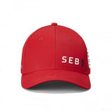 Sebastian Vettel sapka - Ferrari SEB5, piros, 2019 - FansBRANDS®
