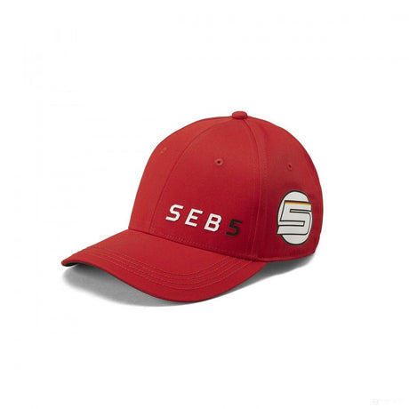 Sebastian Vettel sapka - Ferrari SEB5, piros, 2019 - FansBRANDS®