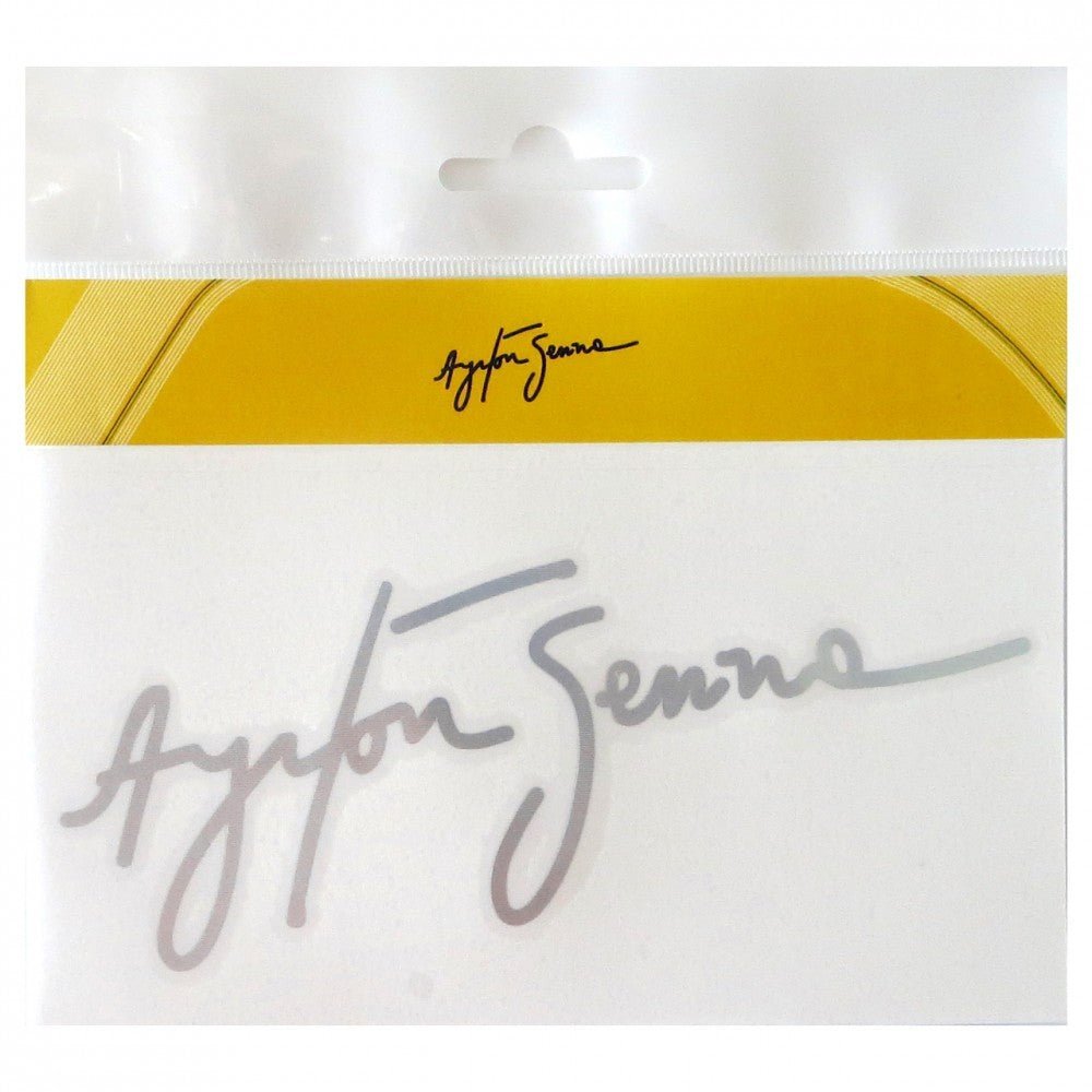 Silver, Senna signature S Matrica - FansBRANDS®