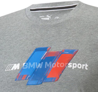 Puma BMW Motorsport Logo Crew Neck T-Shirt