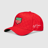 Tag Heuer X Ayrton Senna sapka, steppelt, piros