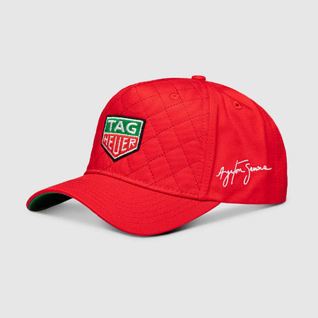 Tag Heuer X Ayrton Senna sapka, steppelt, piros