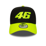 Valentio Rossi 46 sapka, hálós sapka, VR46, New Era, 9FORTY, fekete - FansBRANDS® - HU