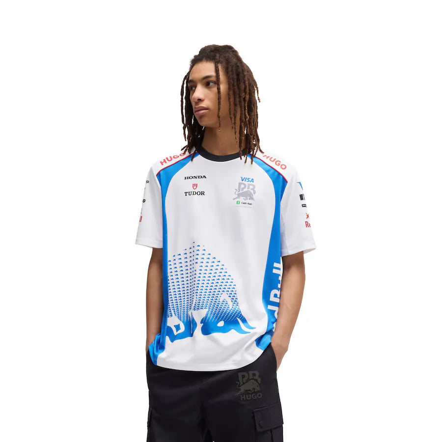 Visa RB Men's Csapat Polo Fehér