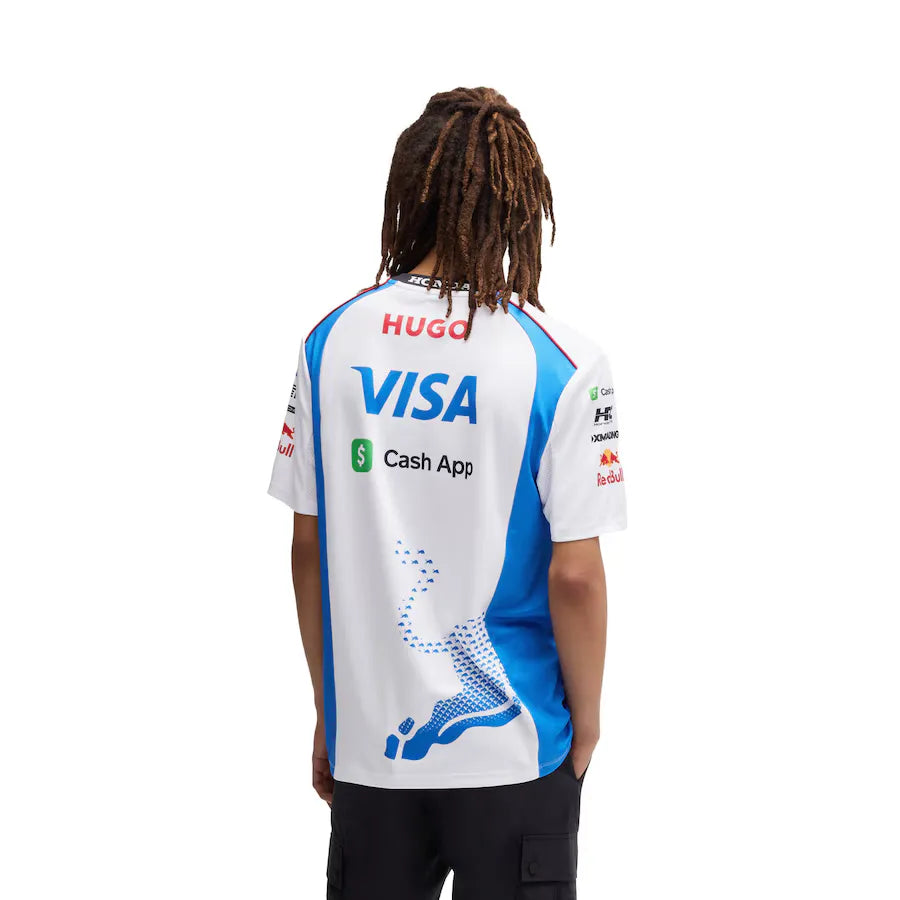 Visa RB Men's Csapat Polo Fehér