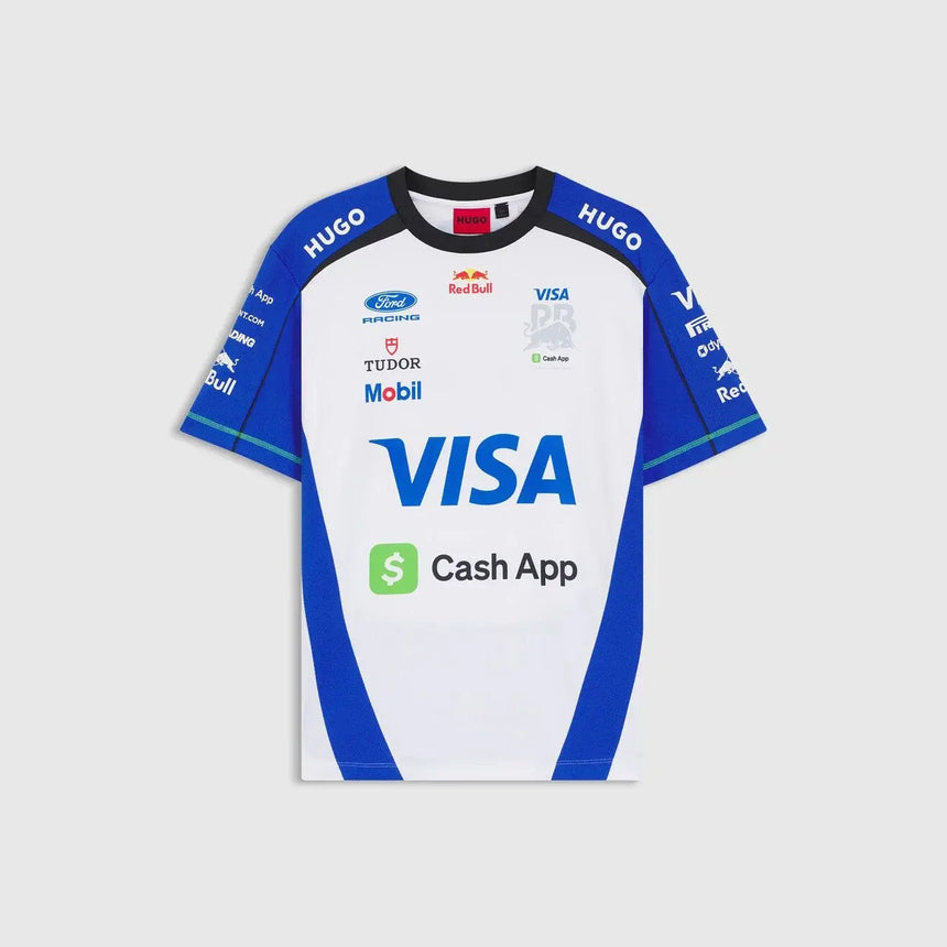 Visa Racing Bulls póló, csapat, kék, 2026
